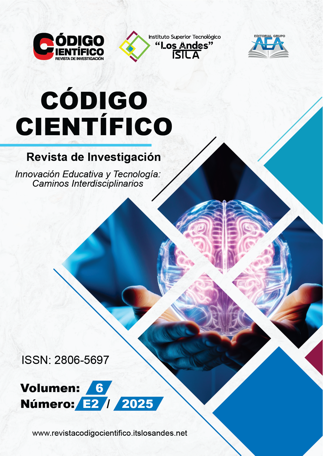 					Ver Vol. 6 Núm. E2 (2025): Innovación Educativa y Tecnología: Caminos Interdisciplinarios
				